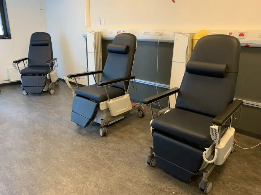 Multifunktionelle behandlingsstole fra Alcyon effektiverer patientflow